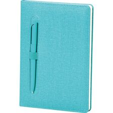 Promosyon ET-VEFA Tarihsiz Defter Turkuaz 15 x 21 cm, Renk: Turkuaz, Ölçü: 15 x 21 cm 
