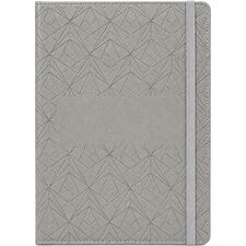 Promosyon ET-GUNGOREN Tarihsiz Defter Gri 19,5 x 25 cm, Renk: Gri, Ölçü: 19,5 x 25 cm 