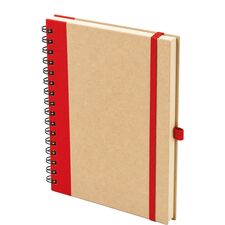 Promosyon ET-GD-020 Spiralli Not Defteri Kırmızı 16 x 21,5 cm, Renk: Kırmızı, Ölçü: 16 x 21,5 cm 