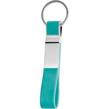 Promosyon ET-AN-5070 Çift Yön Anahtarlık Turkuaz 1,5 x 11,5 cm, Renk: Turkuaz, Ölçü: 1,5 x 11,5 cm 