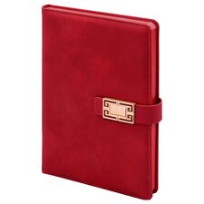 Promosyon YN-3125 Öveçler Tarihsiz Defter (15x21 cm) Kırmızı, Renk: Kırmızı 