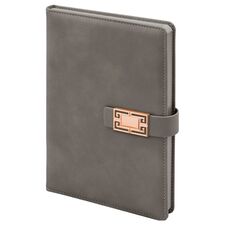 Promosyon YN-3125 Öveçler Tarihsiz Defter (15x21 cm) Gri, Renk: Gri 