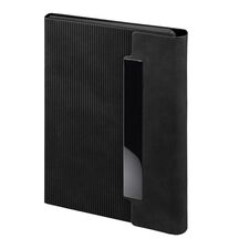 Promosyon YN-3123 Yıldız Tarihsiz Defter (15x21 cm) Siyah, Renk: Siyah 