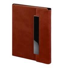 Promosyon YN-3123 Yıldız Tarihsiz Defter (15x21 cm) Kahverengi, Renk: Kahverengi 