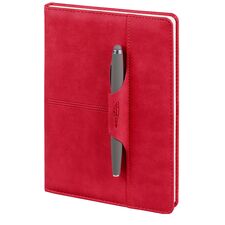 Promosyon YN-3121 Atakule Tarihsiz Defter (15x21 cm) Kırmızı, Renk: Kırmızı 