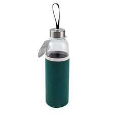 Promosyon YN-7963 Ladoga 550 ml Cam Matara Yeşil, Renk: Yeşil 