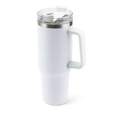 Promosyon YN-7946 Adrasan 1200 ml Termos Beyaz, Renk: Beyaz 