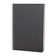 Promosyon YN-3113 Kolej Spiralli Haftalık Planlayıcı (20x28 cm) Siyah, Renk: Siyah 