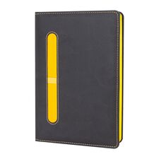 Promosyon YN-3104 Eymir Tarihsiz Defter (15x21 cm) Sarı, Renk: Sarı 
