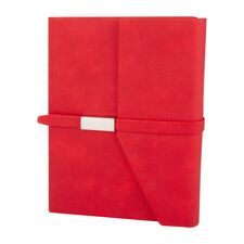 Promosyon YN-3102 Mogan Tarihsiz Defter (15x21 cm) Kırmızı, Renk: Kırmızı 