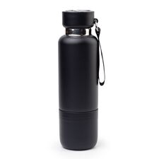 Promosyon YN-7924 Uludağ 500 ml Bardaklı Termos Siyah, Renk: Siyah 