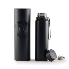 Promosyon YN-7939 Göynük 1000 ml Dereceli Termos Siyah 