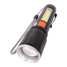 Promosyon YN-9028 Arsuz 4 Modlu Şarj Edilebilir LED El Feneri Siyah 