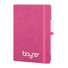 Promosyon YN-3024 Dışkapı Tarihsiz Defter (13x21 cm) Pembe, Renk: Pembe 
