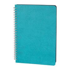 Promosyon YN-3062 Akyurt Spiralli Tarihsiz Defter (13x21 cm) Turkuaz, Renk: Turkuaz 