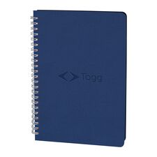 Promosyon YN-3062 Akyurt Spiralli Tarihsiz Defter (13x21 cm) Lacivert, Renk: Lacivert 