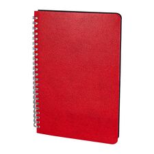 Promosyon YN-3062 Akyurt Spiralli Tarihsiz Defter (13x21 cm) Kırmızı, Renk: Kırmızı 