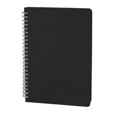 Promosyon YN-3062 Akyurt Spiralli Tarihsiz Defter (13x21 cm) Siyah, Renk: Siyah 