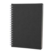 Promosyon YN-3068 Altındağ Kareli Spiralli Tarihsiz Defter (17x24 cm) Siyah, Renk: Siyah 