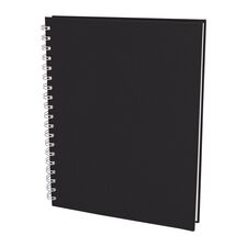 Promosyon YN-3078 Seğmenler Kareli Spiralli Tarihsiz Defter (19x25 cm) Siyah, Renk: Siyah 
