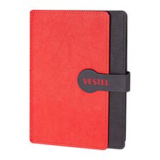 Promosyon YN-3049 Saray Tarihsiz Defter (15x21 cm) Kırmızı, Renk: Kırmızı 
