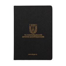 Promosyon YN-3055 Mamak Toplantı Bloknotu (15x21 cm) Siyah 