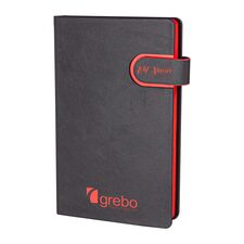 Promosyon YN-3042 Emek Tarihsiz Defter (13x21 cm) Kırmızı, Renk: Kırmızı 