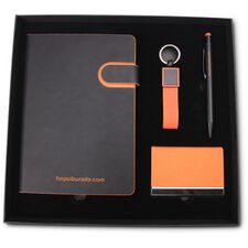 Promosyon YN-9445 Kargı Hediyelik Set Turuncu, Renk: Turuncu 