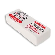 Promosyon YN-4330 Bolvadin Dikdörtgen Silgi Beyaz 