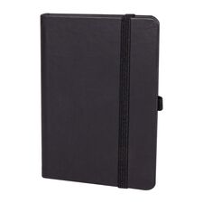Promosyon YN-3037 İncek Tarihsiz Defter (9x14 cm) Siyah, Renk: Siyah 