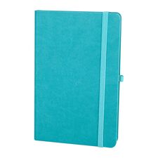 Promosyon YN-3024 Dışkapı Tarihsiz Defter (13x21 cm) Turkuaz, Renk: Turkuaz 
