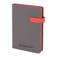 Promosyon YN-3038 Oran Tarihsiz Defter (13x21 cm) Kırmızı, Renk: Kırmızı 