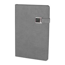 Promosyon YN-3027 Esenboğa Tarihsiz Defter (13x21 cm) Gri, Renk: Gri 