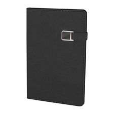 Promosyon YN-3027 Esenboğa Tarihsiz Defter (13x21 cm) Siyah, Renk: Siyah 
