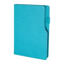 Promosyon YN-3030 Bahçelievler Tarihsiz Defter (14,5x21 cm) Turkuaz, Renk: Turkuaz 