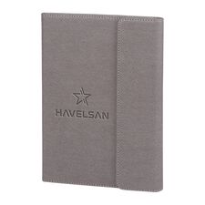 Promosyon YN-3036 Çayyolu Tarihsiz Defter (16x21,5 cm) Gri, Renk: Gri 
