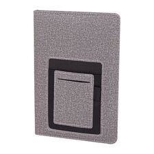Promosyon YN-3026 Meşrutiyet Tarihsiz Defter (15x21 cm) Gri, Renk: Gri 