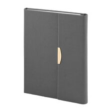 Promosyon YN-3128 312822 Bağlıca Tarihsiz Defter (15x21 cm) Gri, Renk: Gri 