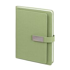 Promosyon YN-3129 312910 Bestekar Tarihsiz Defter (15x21 cm) Yeşil, Renk: Yeşil 