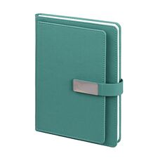 Promosyon YN-3129 312923 Bestekar Tarihsiz Defter (15x21 cm) Turkuaz, Renk: Turkuaz 