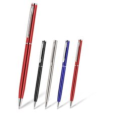 Promosyon IL-1202-M Metal Tükenmez Kalem Siyah, Renk: Siyah 