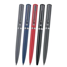 Promosyon IL-1510 Metal Tükenmez Kalem Füme, Renk: Füme 