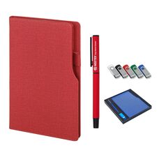Promosyon AK-2320-K Hediyelik Set Kırmızı, Renk: Kırmızı 