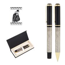 Promosyon AK-661-RT Kabartma Figürlü Metal Roller & Tükenmez Kalem Seti Mevlana, Renk: Mevlana 