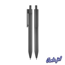 Promosyon AK-2027 Plastik Süper Jel Refil Kalem Füme, Renk: Füme 