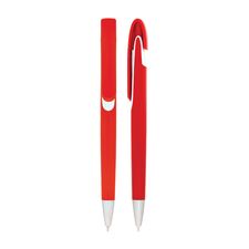 Promosyon AK-448-R Plastik Tükenmez Kalem Kırmızı, Renk: Kırmızı 