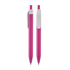 Promosyon AK-507-BK Plastik Tükenmez Kalem Pembe, Renk: Pembe 