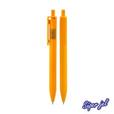 Promosyon AK-509 Plastik Süper Jel Refil Kalem Sarı, Renk: Sarı 