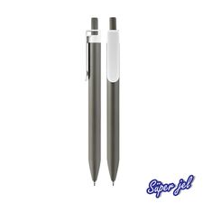 Promosyon AK-509-BK Plastik Süper Jel Refil Kalem Füme, Renk: Füme 