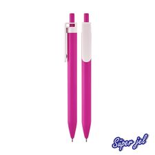 Promosyon AK-509-BK Plastik Süper Jel Refil Kalem Pembe, Renk: Pembe 